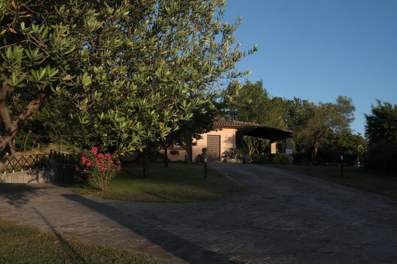 Casa Vacanze Colonnata Gubbio Dış mekan fotoğraf