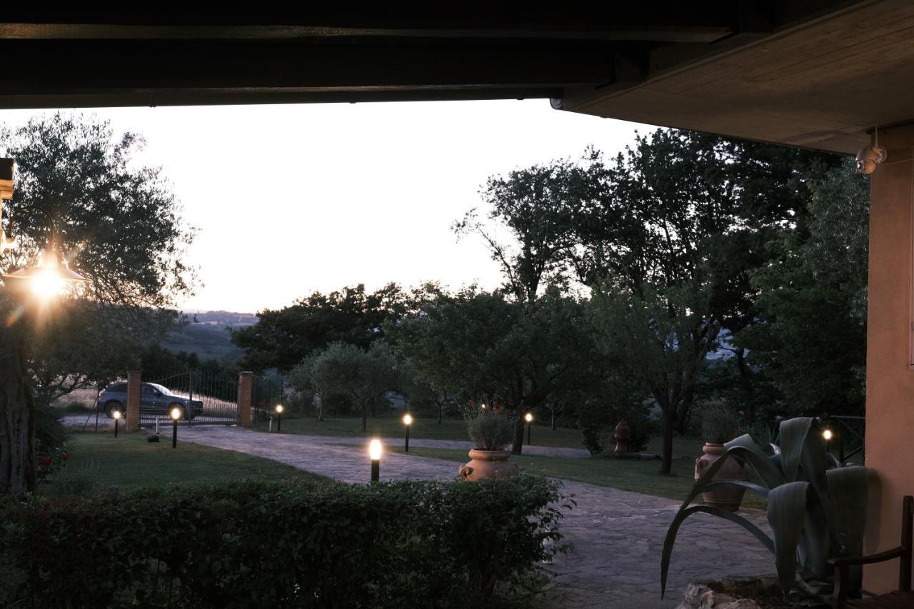 Casa Vacanze Colonnata Gubbio Dış mekan fotoğraf